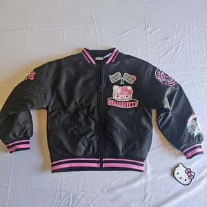 Hello Kitty Black Jacket with Pink and Blue Accents